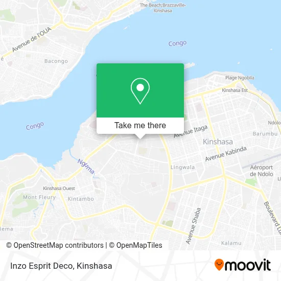 Inzo Esprit Deco map