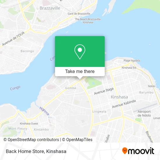 Back Home Store map