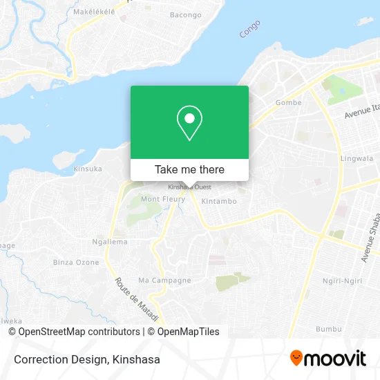 Correction Design map