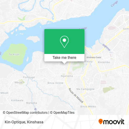 Kin-Optique map