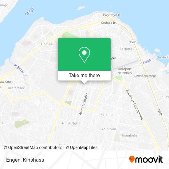 Engen map