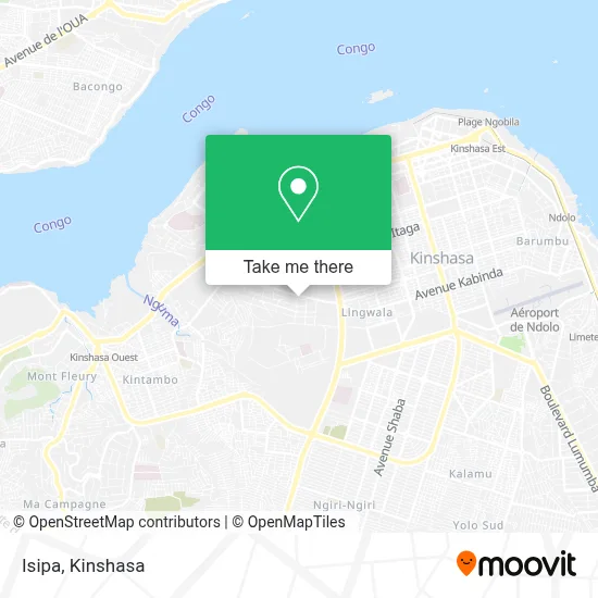 Isipa map