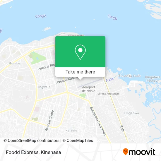 Foodd Express map