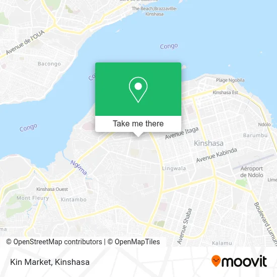 Kin Market map