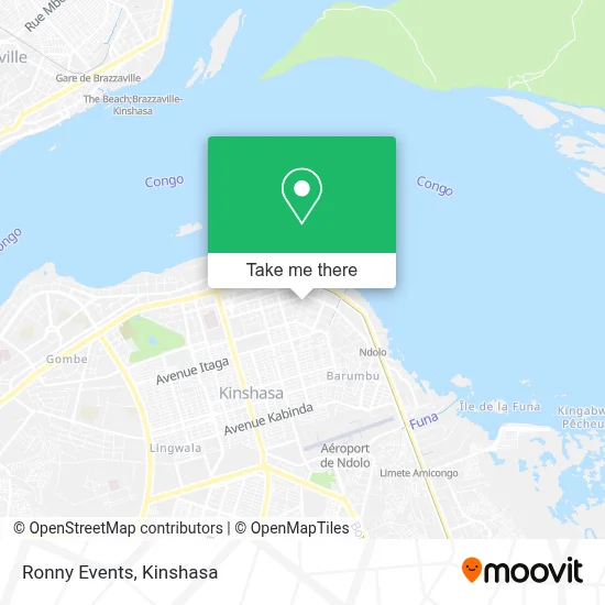 Ronny Events map