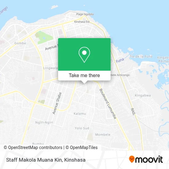 Staff Makola Muana Kin map