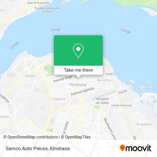 Samco Auto Pièces map