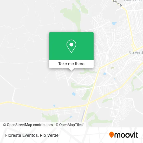Floresta Eventos map