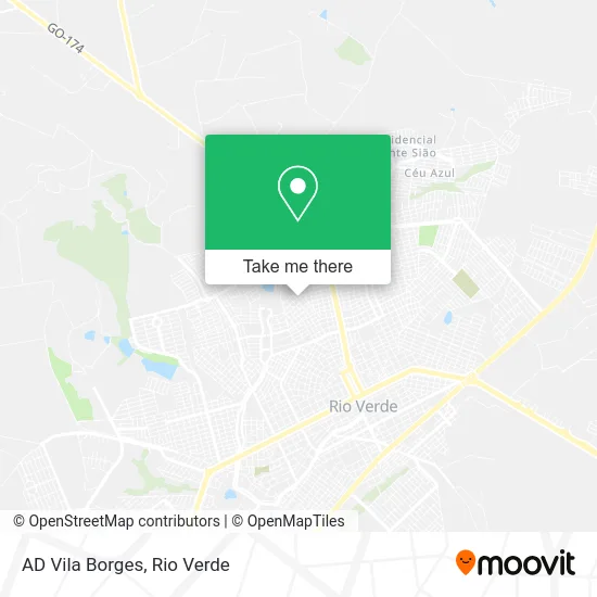 AD  Vila Borges map