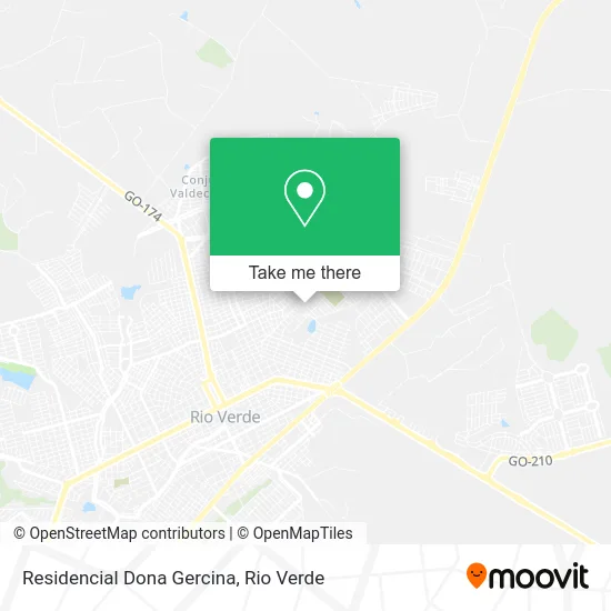Residencial Dona Gercina map