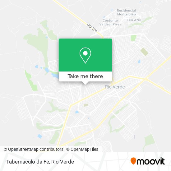 Tabernáculo da Fé map
