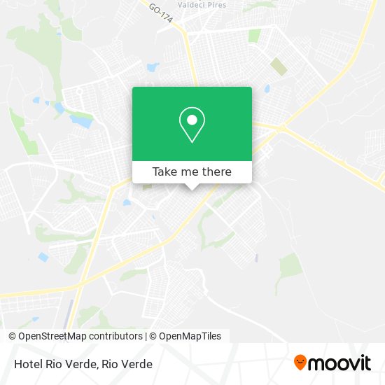 Hotel Rio Verde map