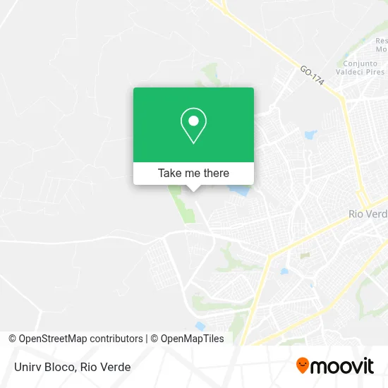 Unirv Bloco map