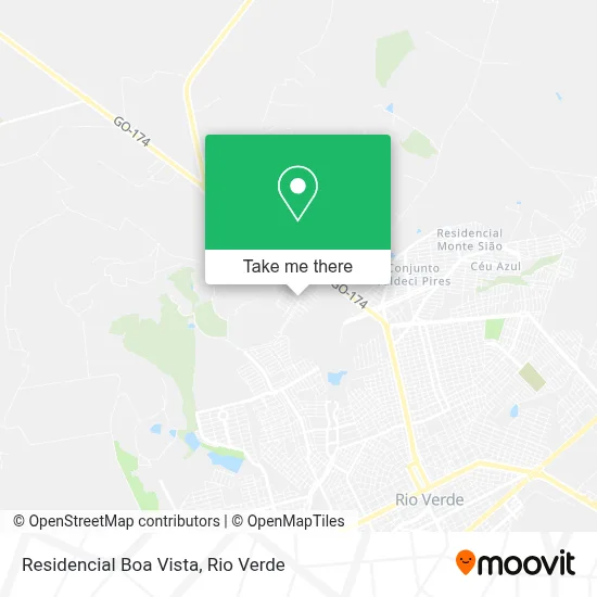 Residencial Boa Vista map