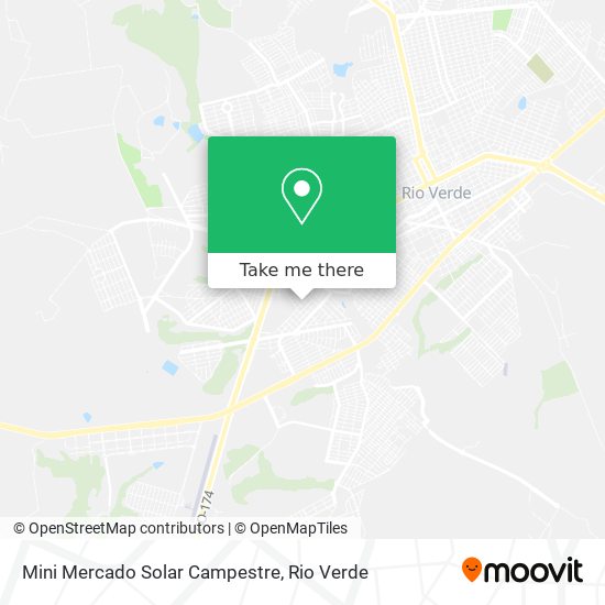 Mini Mercado Solar Campestre map