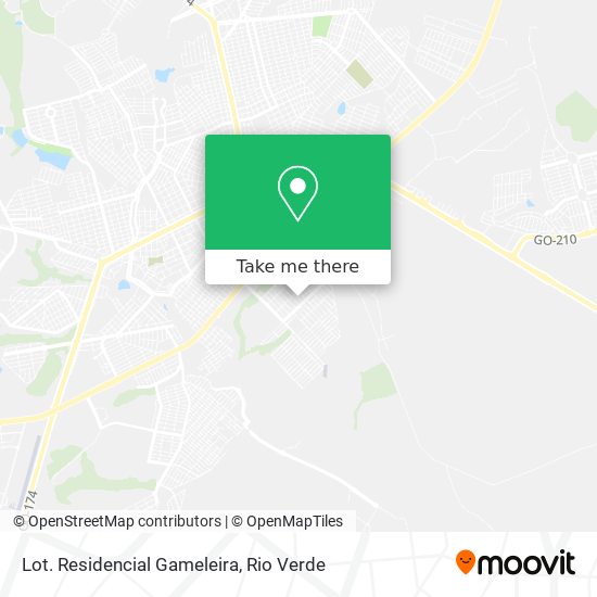 Lot. Residencial Gameleira map