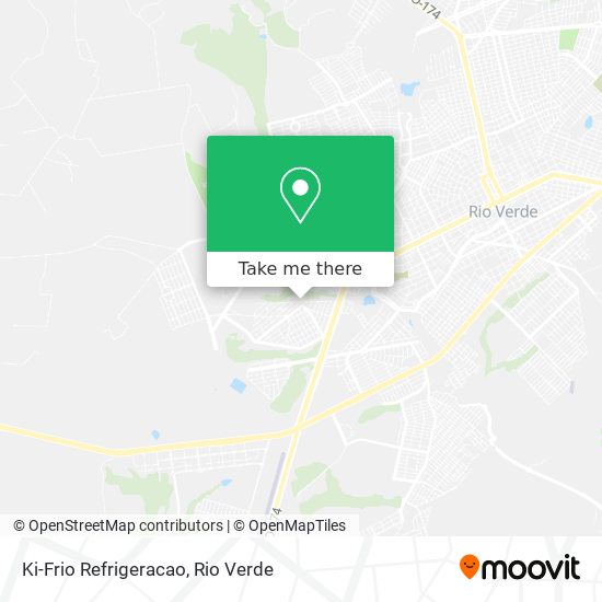 Ki-Frio Refrigeracao map