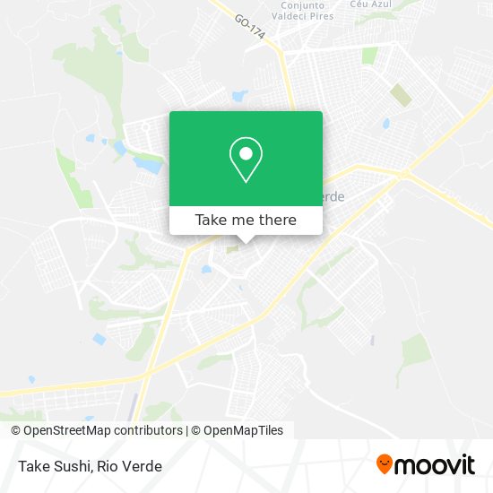 Take Sushi map