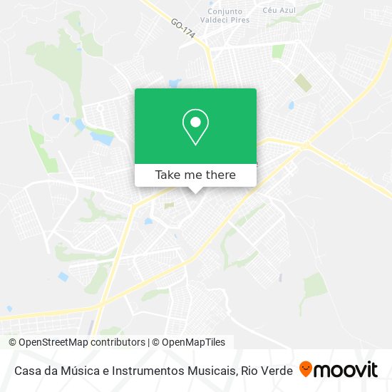 Casa da Música e Instrumentos Musicais map