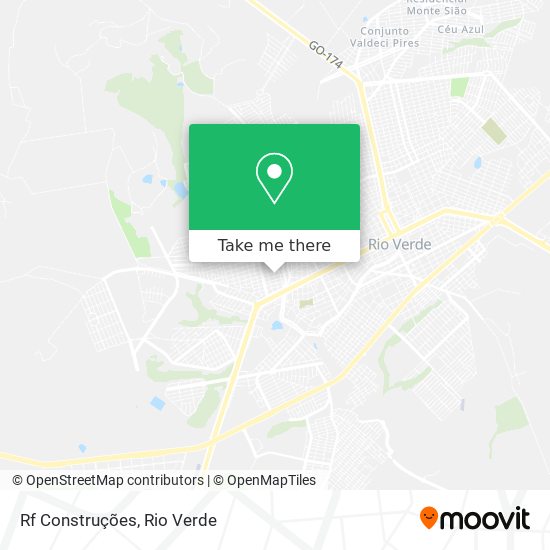Rf Construções map