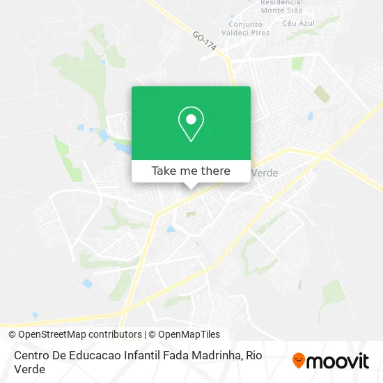Centro De Educacao Infantil Fada Madrinha map