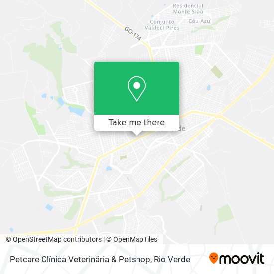 Mapa Petcare Clínica Veterinária & Petshop