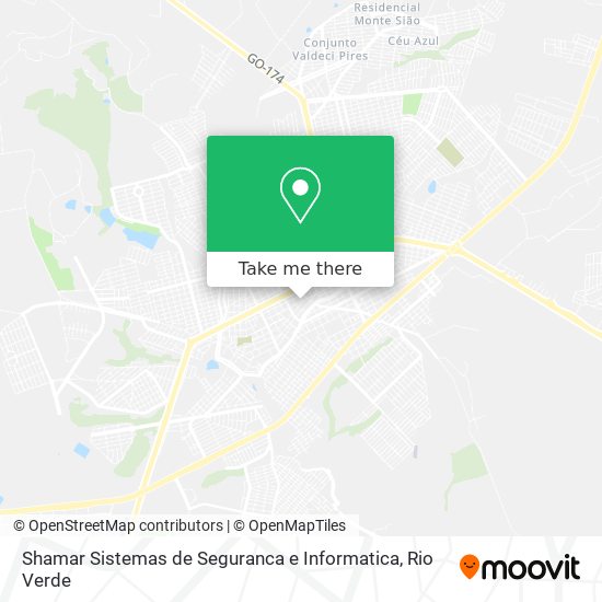 Shamar Sistemas de Seguranca e Informatica map