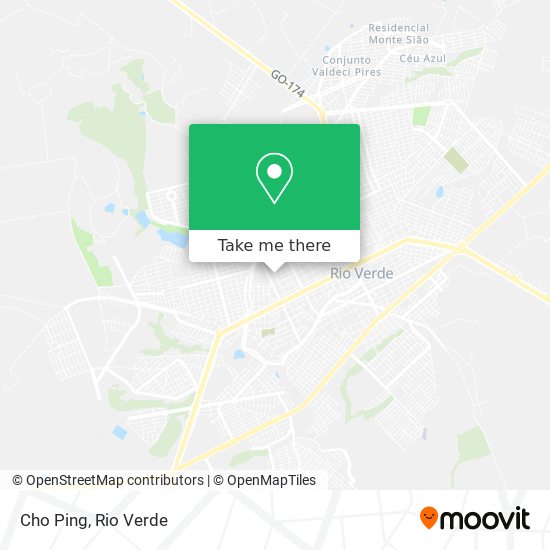 Cho Ping map