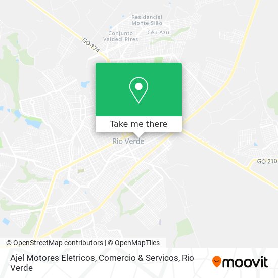 Ajel Motores Eletricos, Comercio & Servicos map