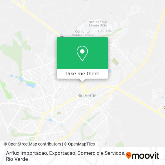 Arflux Importacao, Exportacao, Comercio e Servicos map