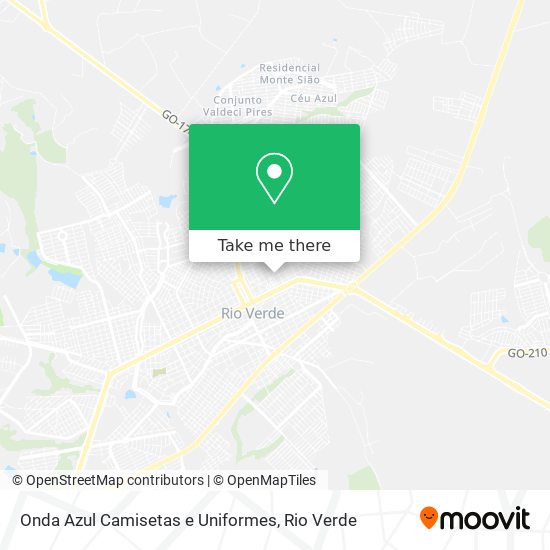 Onda Azul Camisetas e Uniformes map