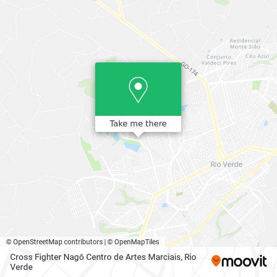 Cross Fighter Nagô Centro de Artes Marciais map