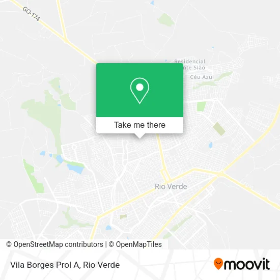 Vila Borges Prol A map