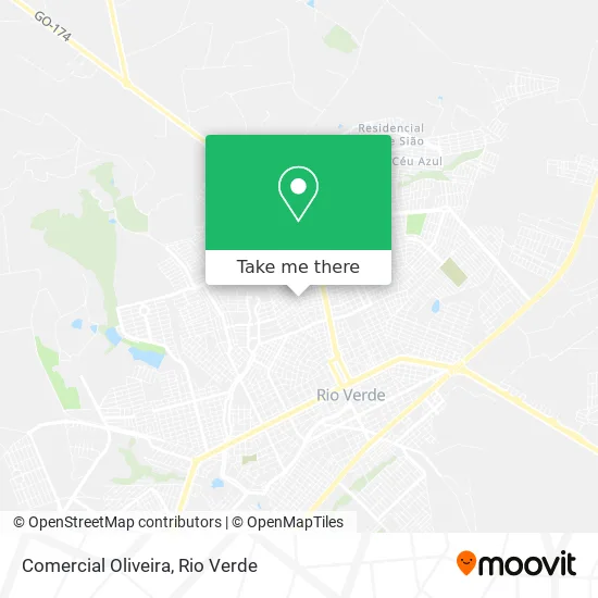 Comercial Oliveira map