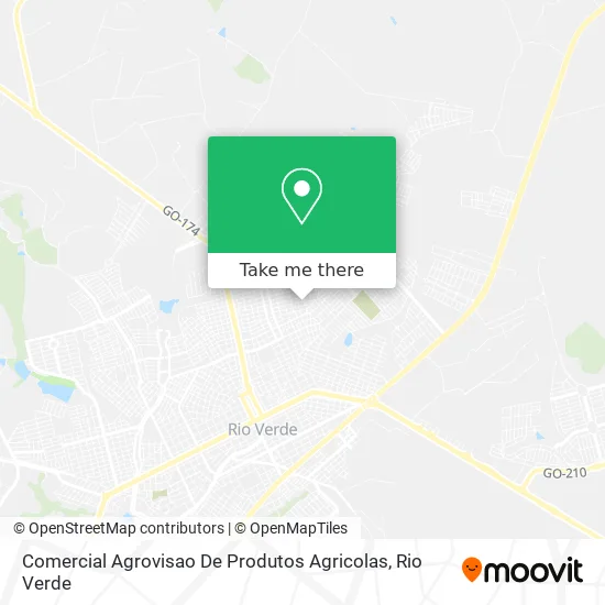 Comercial Agrovisao De Produtos Agricolas map