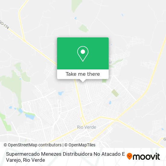 Supermercado Menezes Distribuidora No Atacado E Varejo map