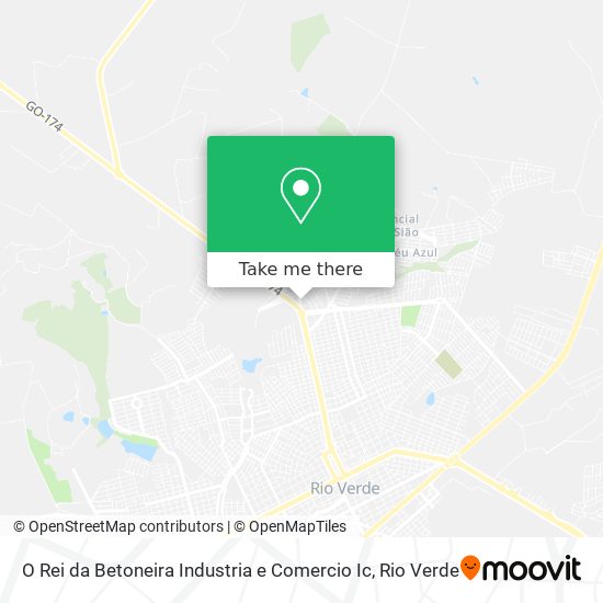 O Rei da Betoneira Industria e Comercio Ic map