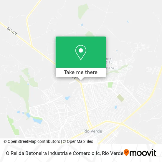 O Rei da Betoneira Industria e Comercio Ic map