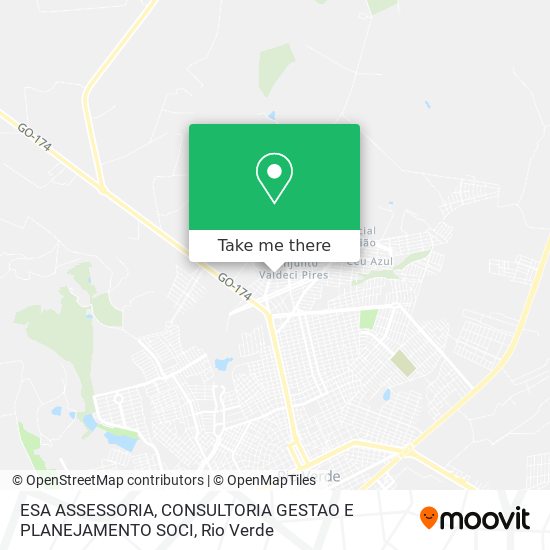 ESA ASSESSORIA, CONSULTORIA GESTAO E PLANEJAMENTO SOCI map