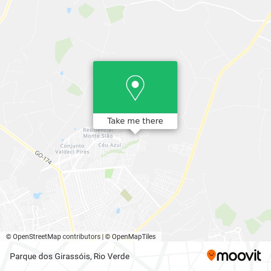 Parque dos Girassóis map