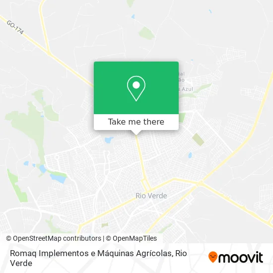 Romaq Implementos e Máquinas Agrícolas map