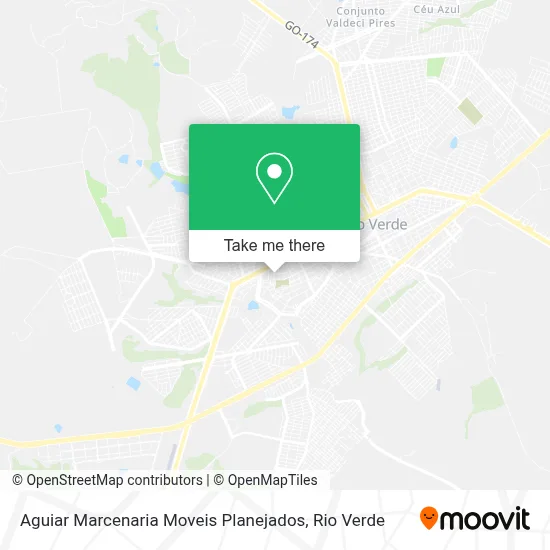 Aguiar Marcenaria Moveis Planejados map