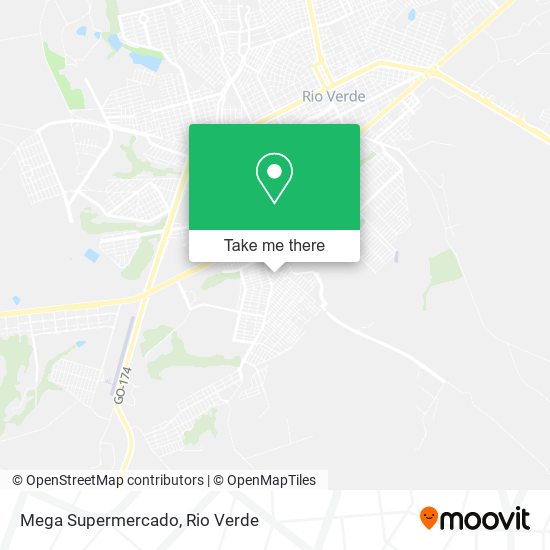 Mapa Mega Supermercado