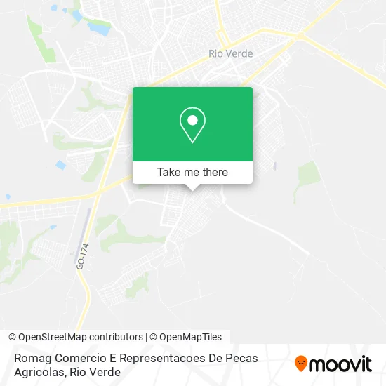 Romag Comercio E Representacoes De Pecas Agricolas map