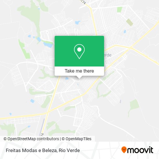 Mapa Freitas Modas e Beleza