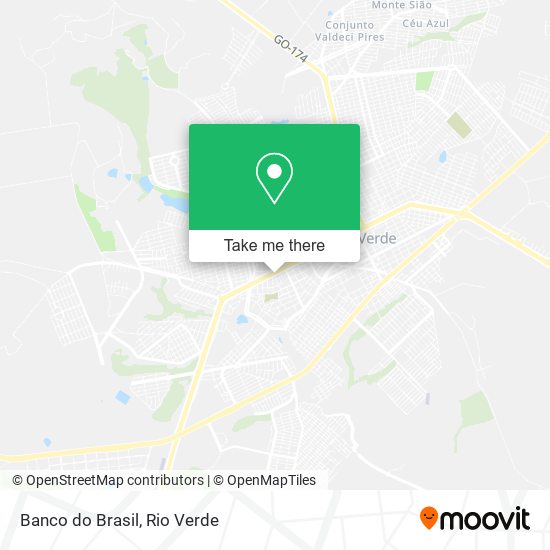 Banco do Brasil map