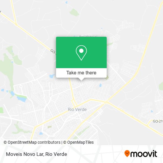 Moveis Novo Lar map