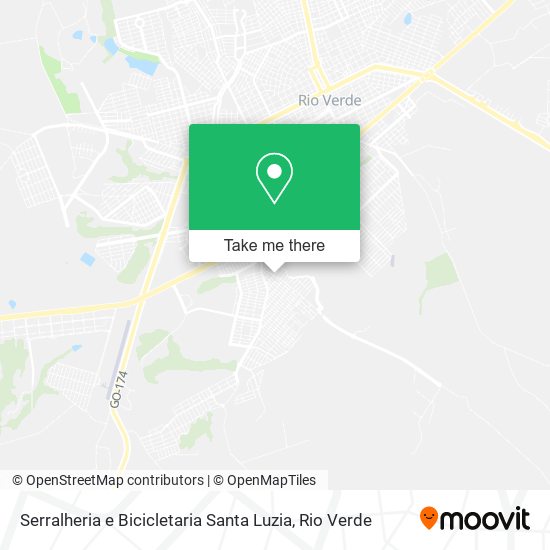 Serralheria e Bicicletaria Santa Luzia map