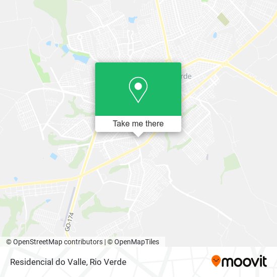 Residencial do Valle map