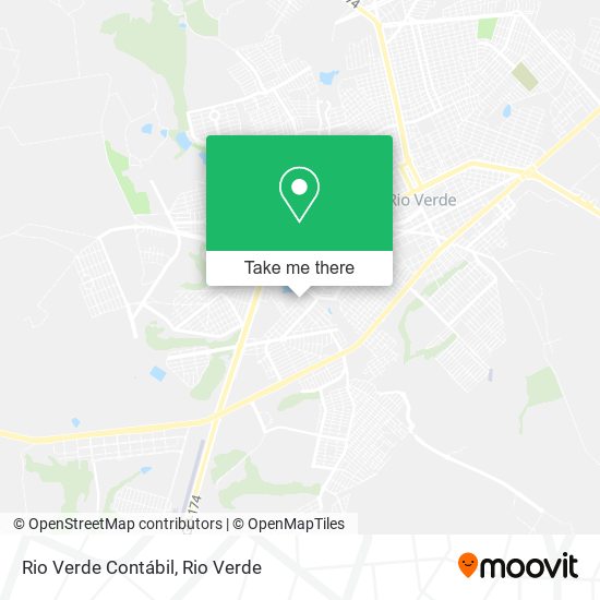 Rio Verde Contábil map